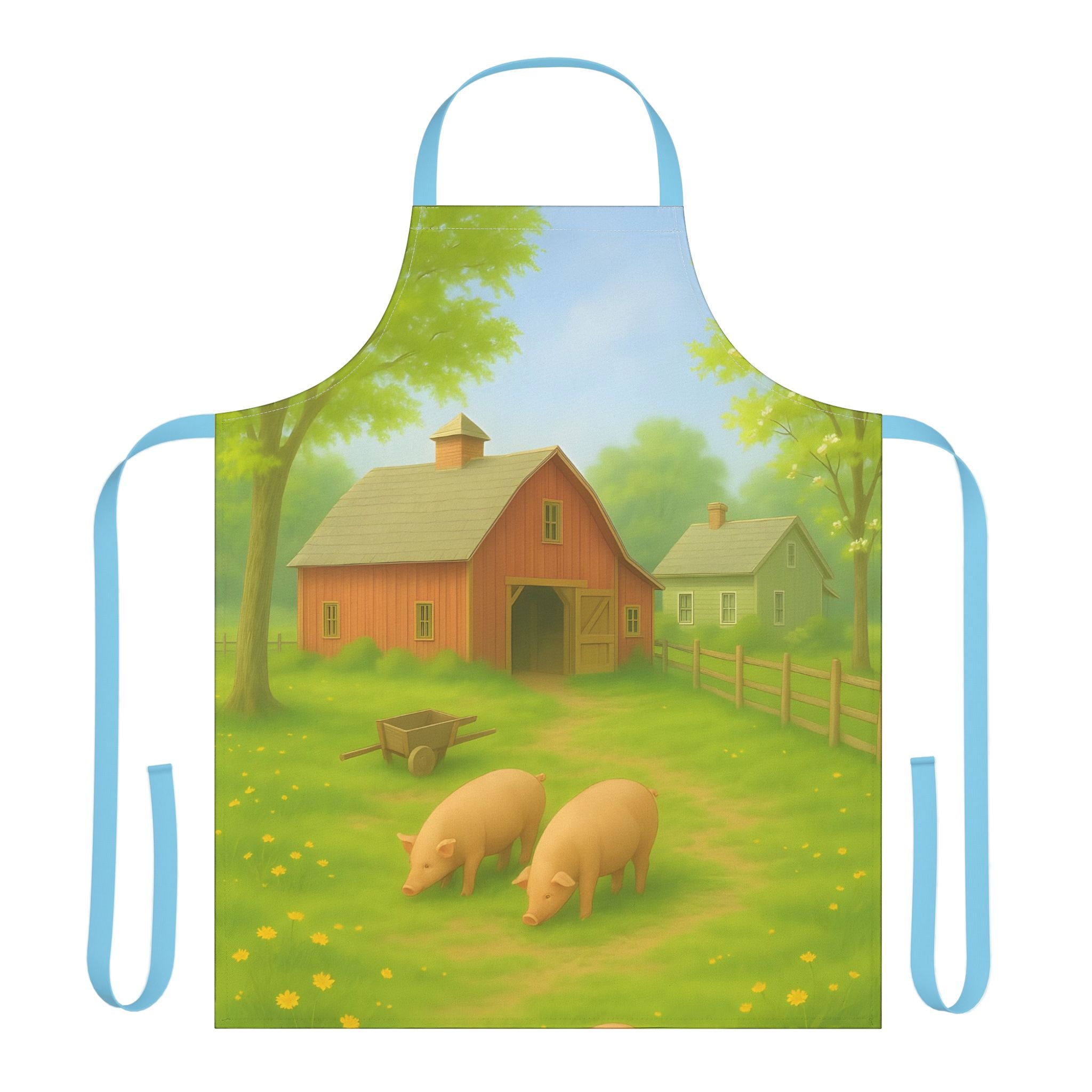 Kitchen Apron - Rustic Farm Design