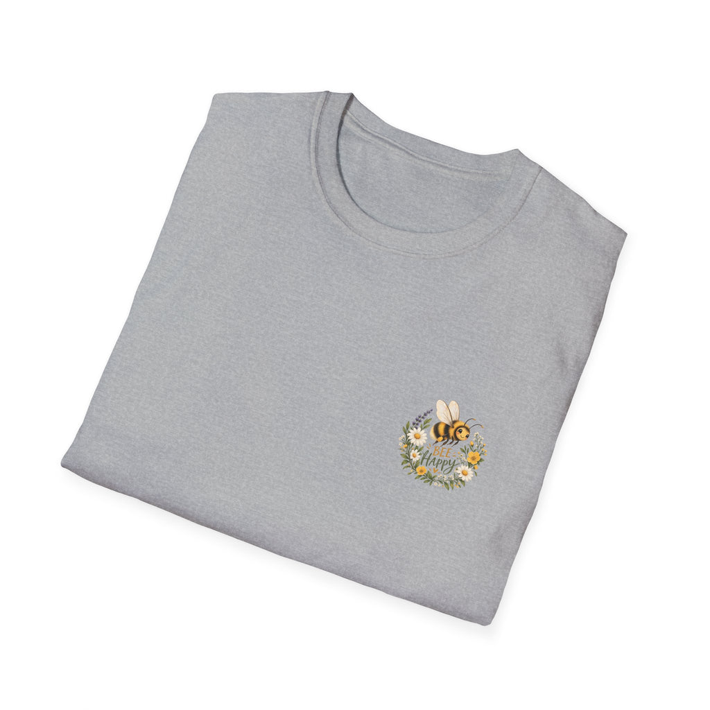 Unisex T-Shirt – Bee Happy | Crest