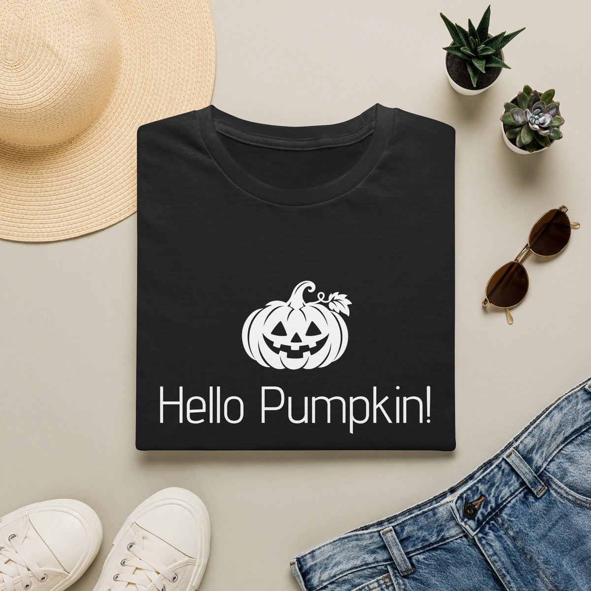 Unisex T-Shirt - Hello Pumpkin! - Halloween
