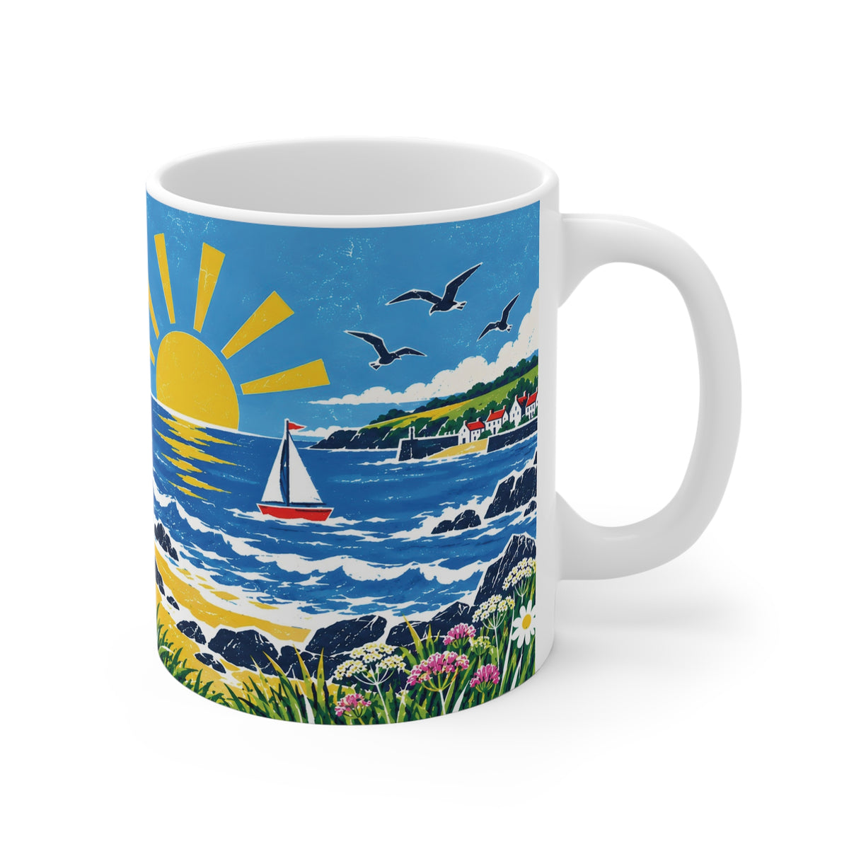 Ceramic Mug - Coast