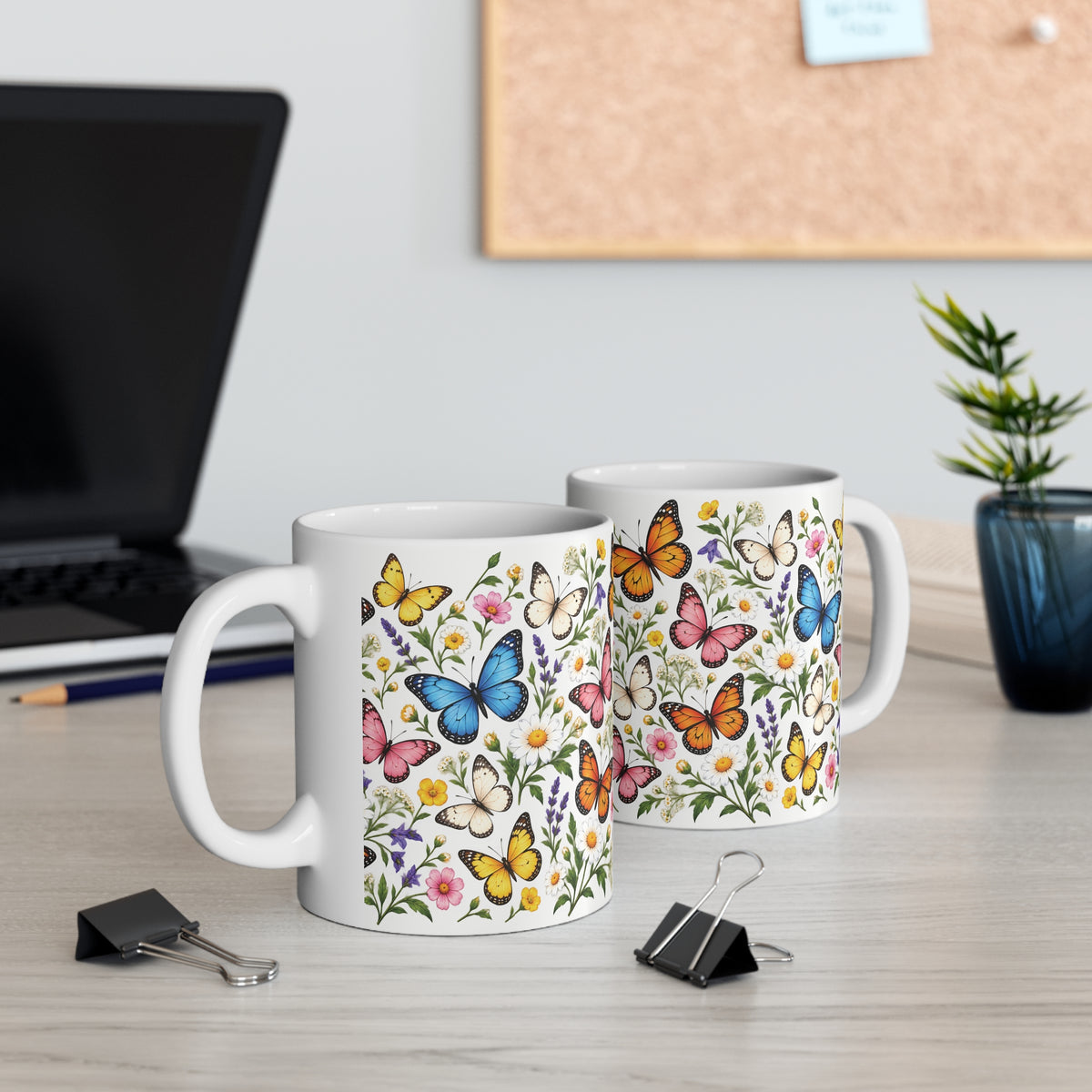 Ceramic Mug - Butterflies