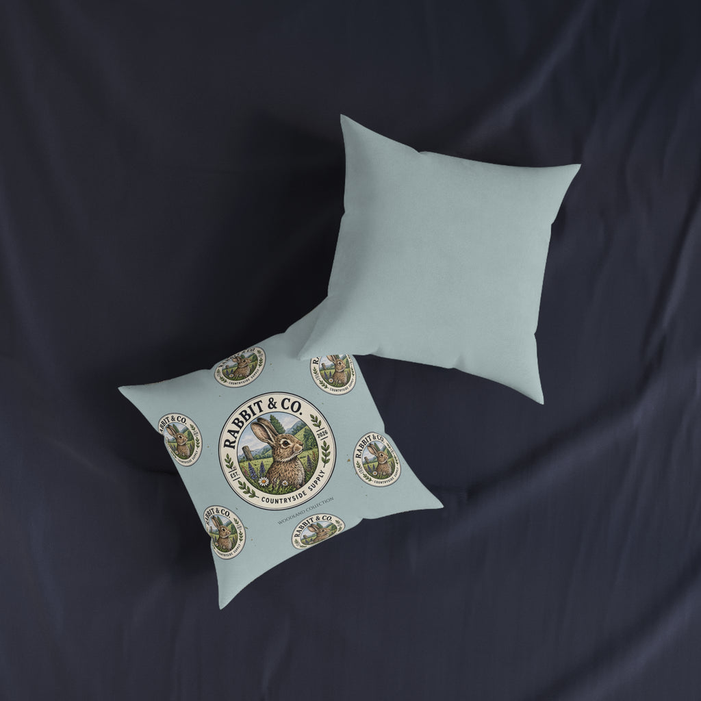 Square Cushion - Rabbit - Woodland Collection