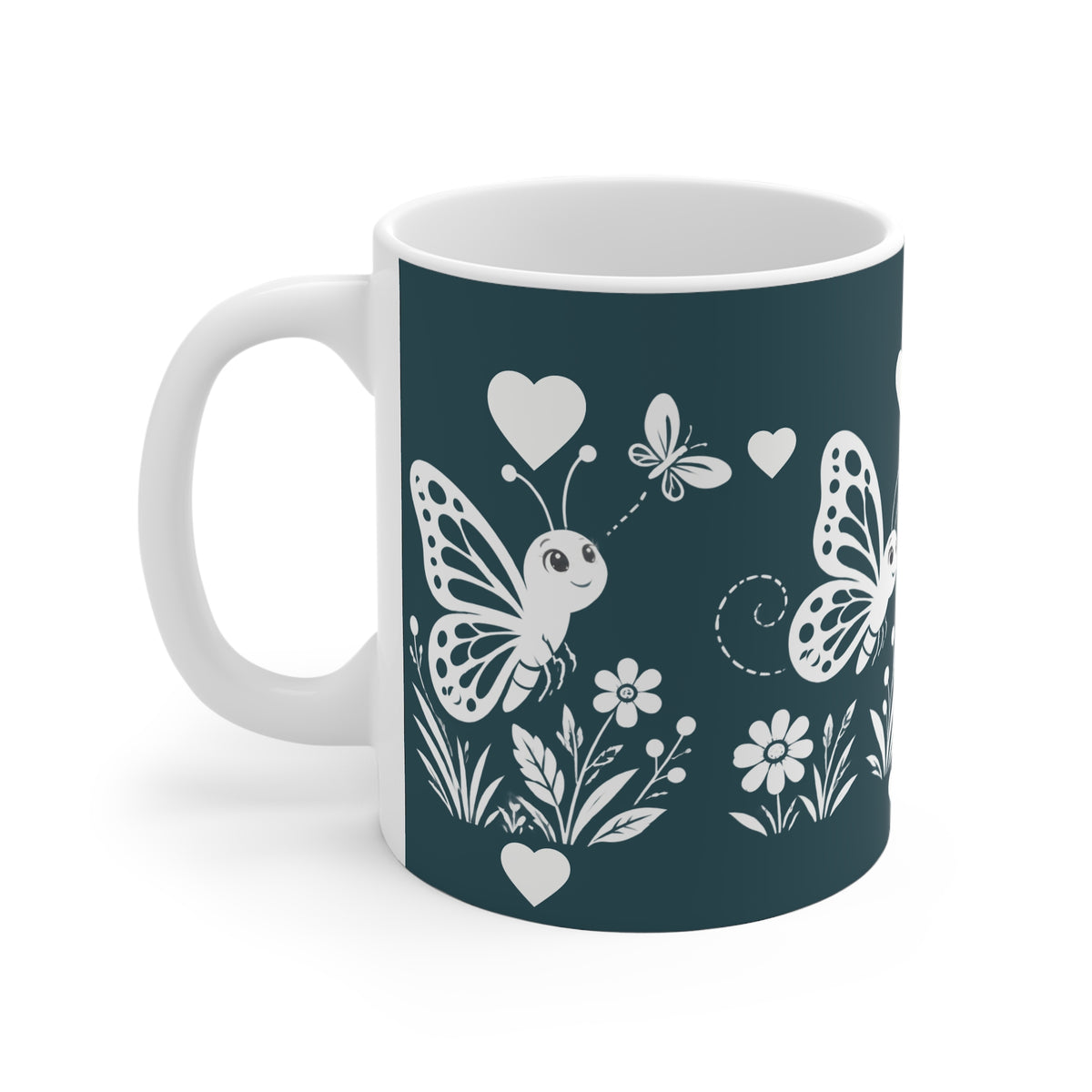 Ceramic Mug - Butterfly Fun