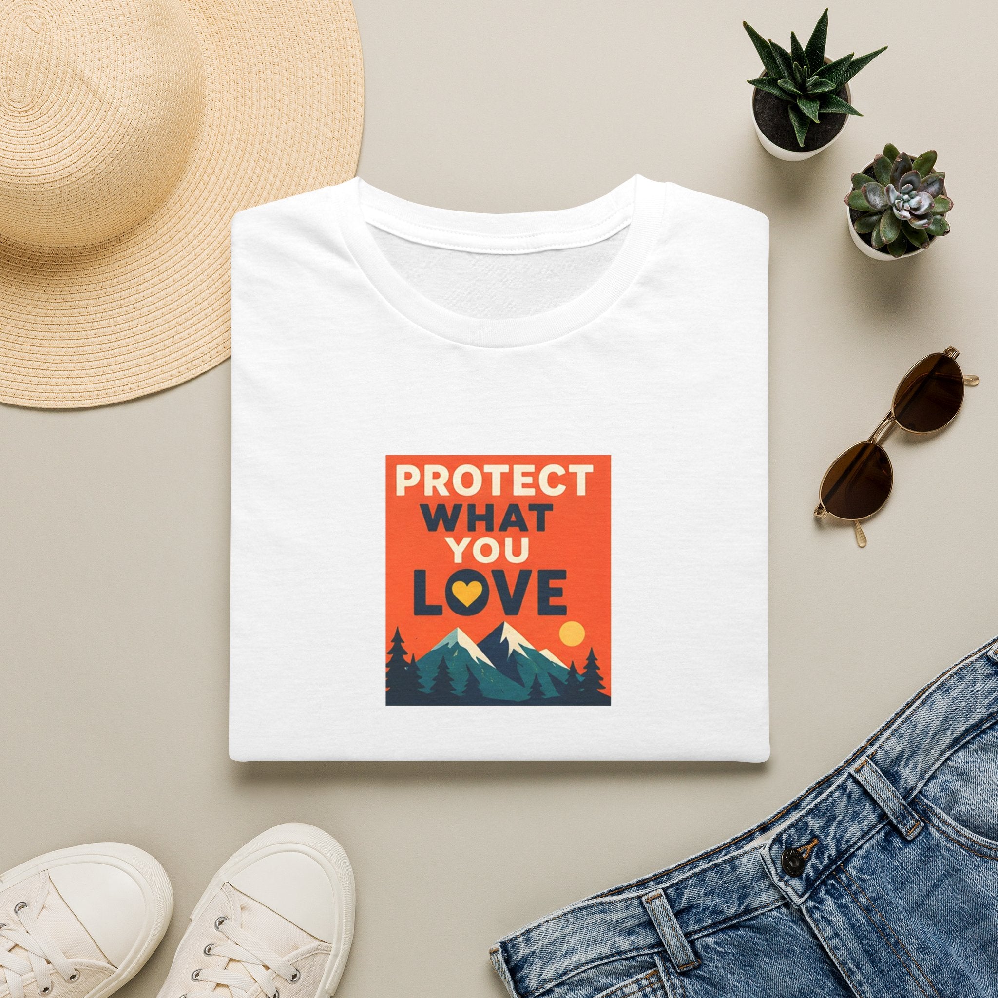 Unisex T-Shirt – Protect What You Love | Nature & Wildlife Tee