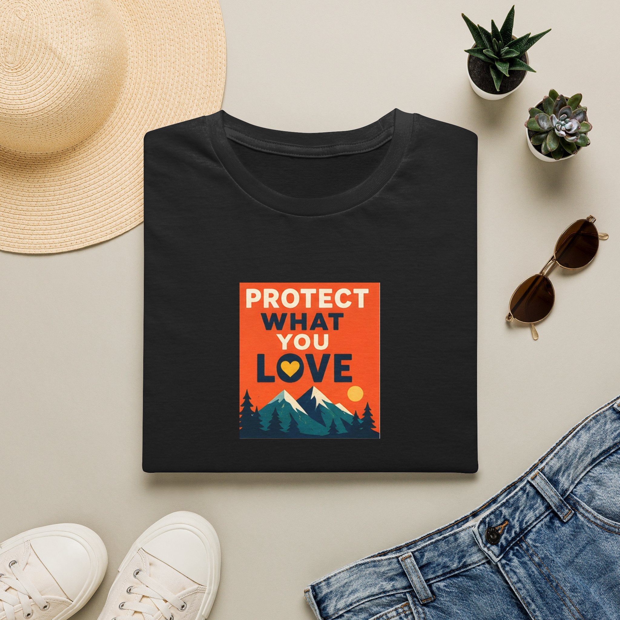 Unisex T-Shirt – Protect What You Love | Nature & Wildlife Tee