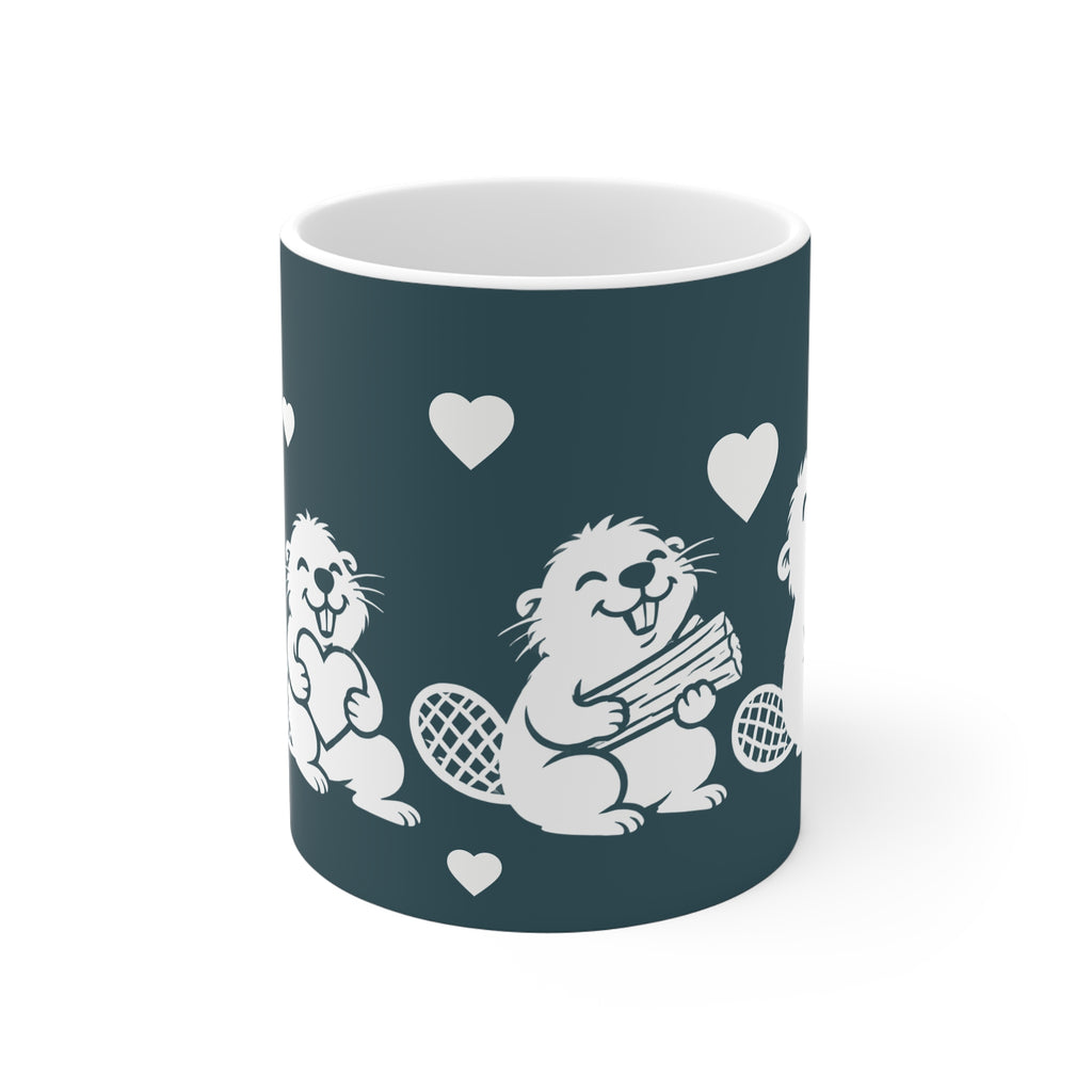 Ceramic Mug - Beaver Fun