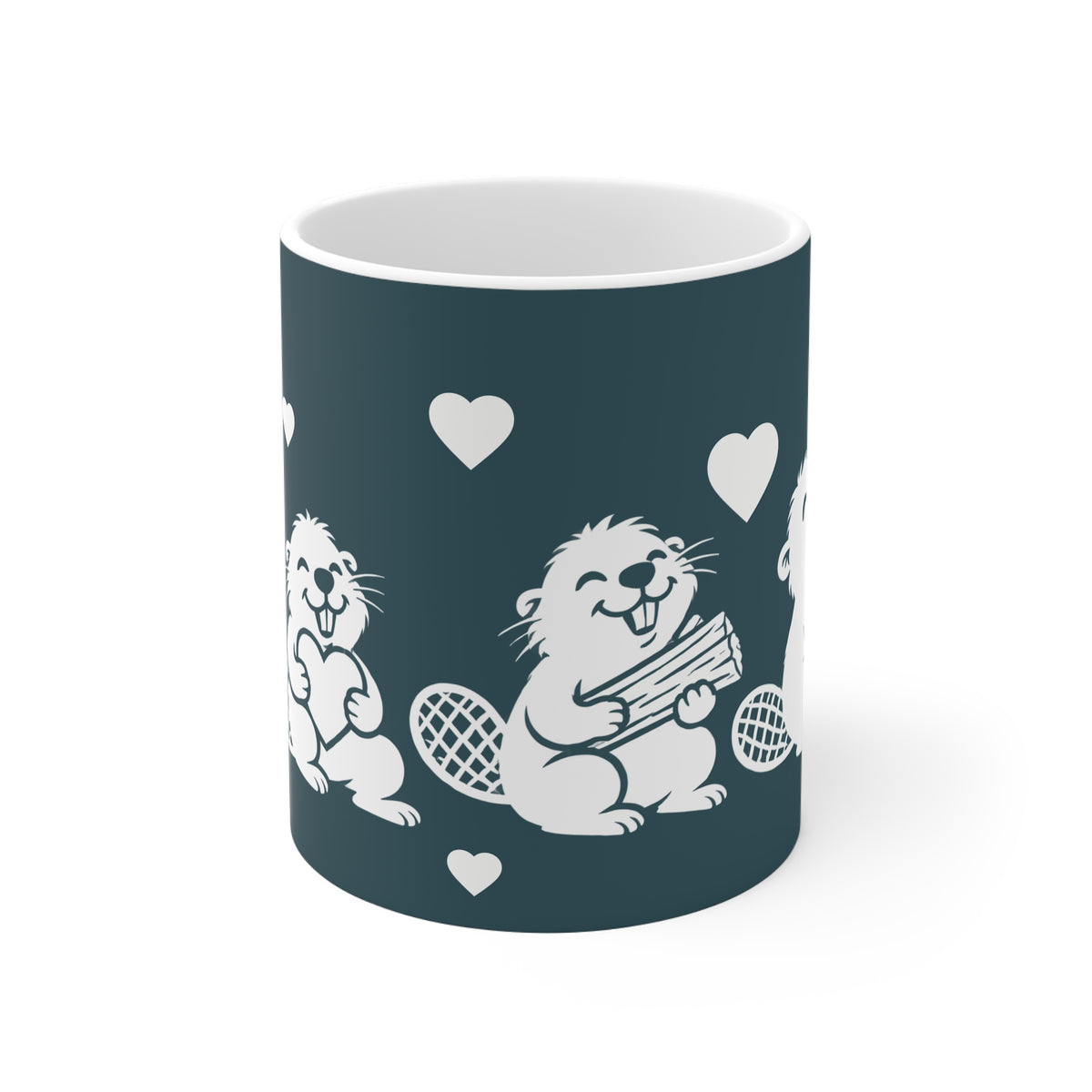 Ceramic Mug - Beaver Fun