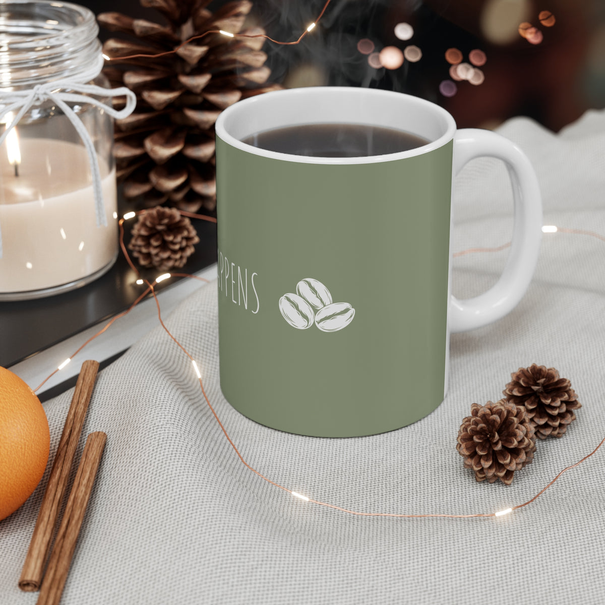 Ceramic Mug - Sip Happens
