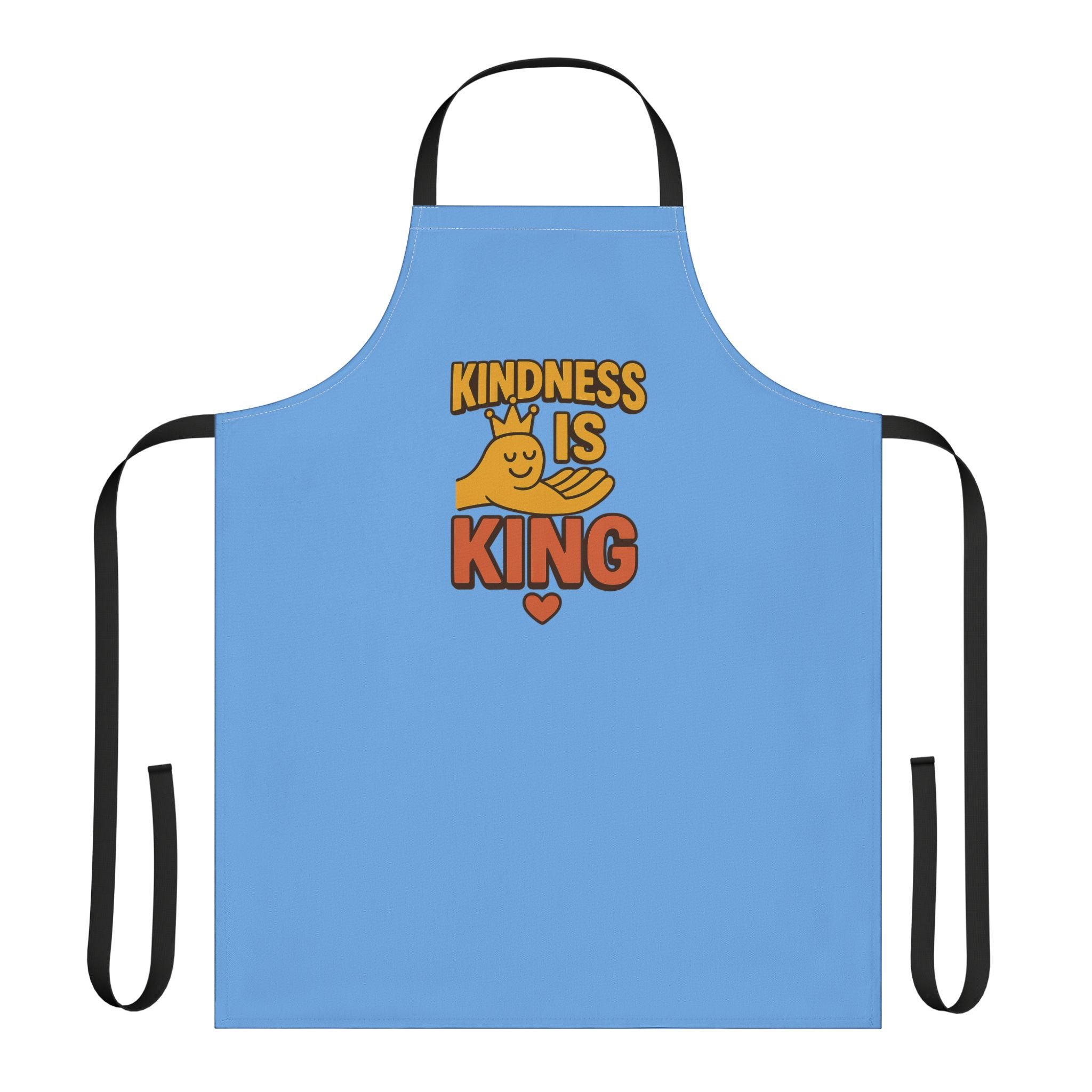 Kitchen Apron - Kindness is King Design
