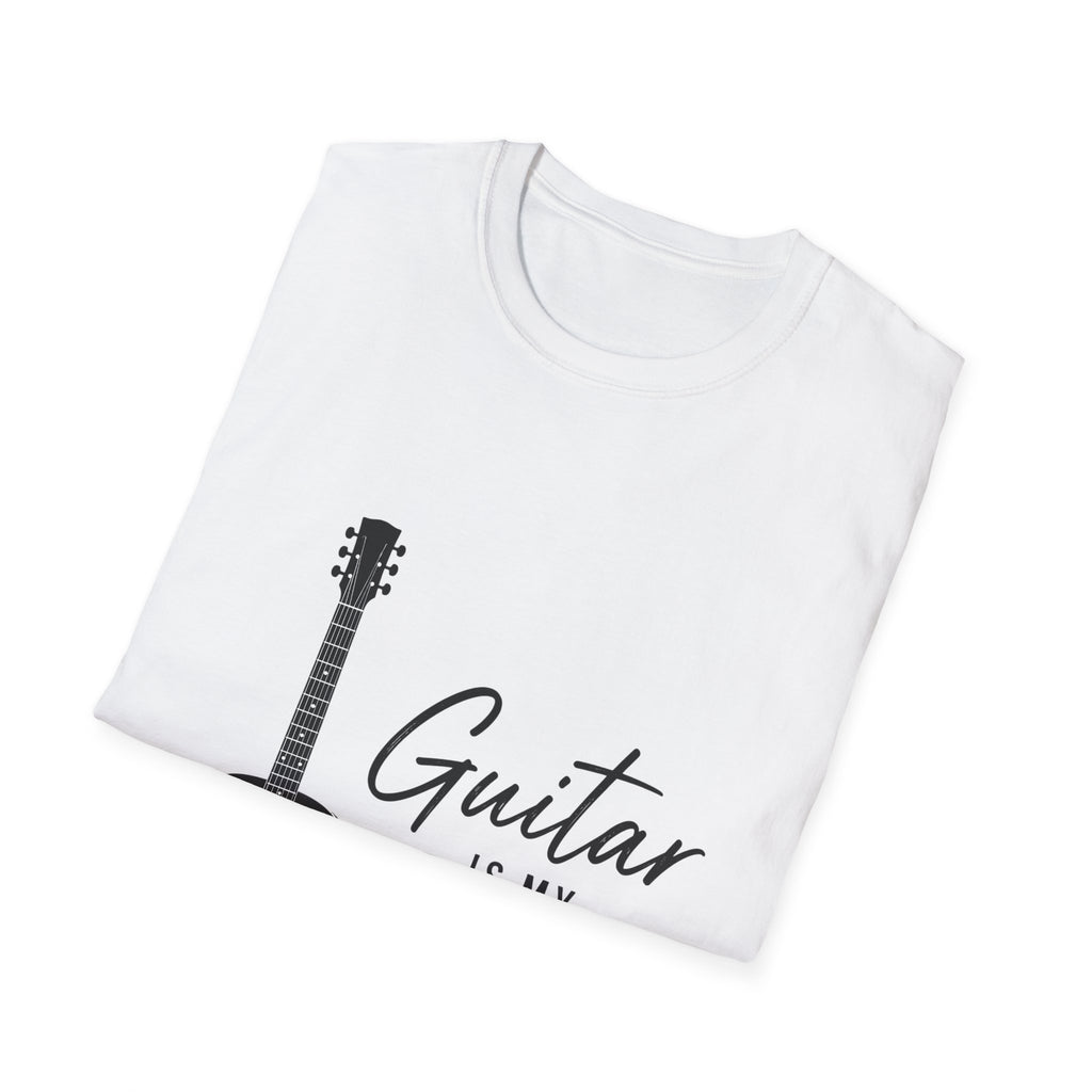Men's T-Shirt - Guitar is my Therapy