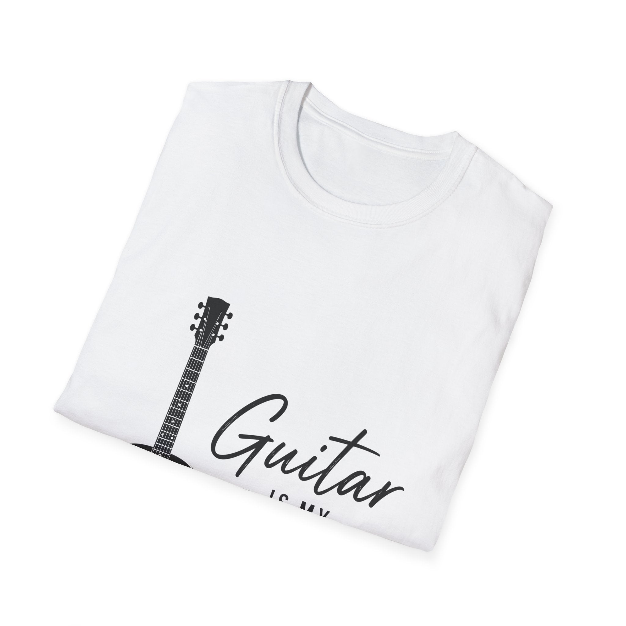 Men's T-Shirt - Guitar is my Therapy