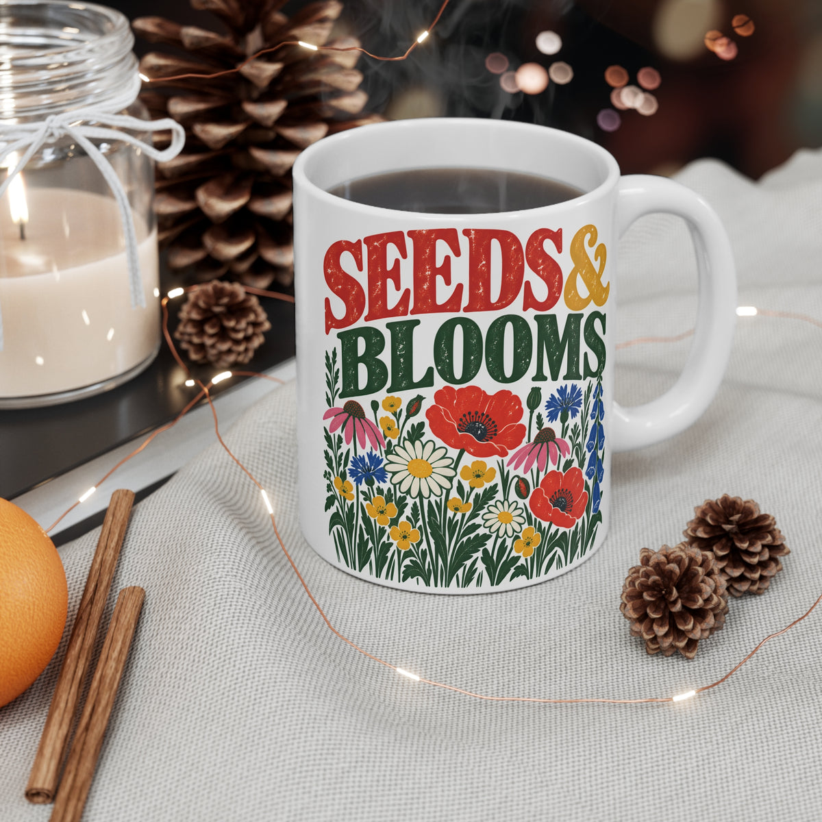 Ceramic Mug - Seeds & Blooms