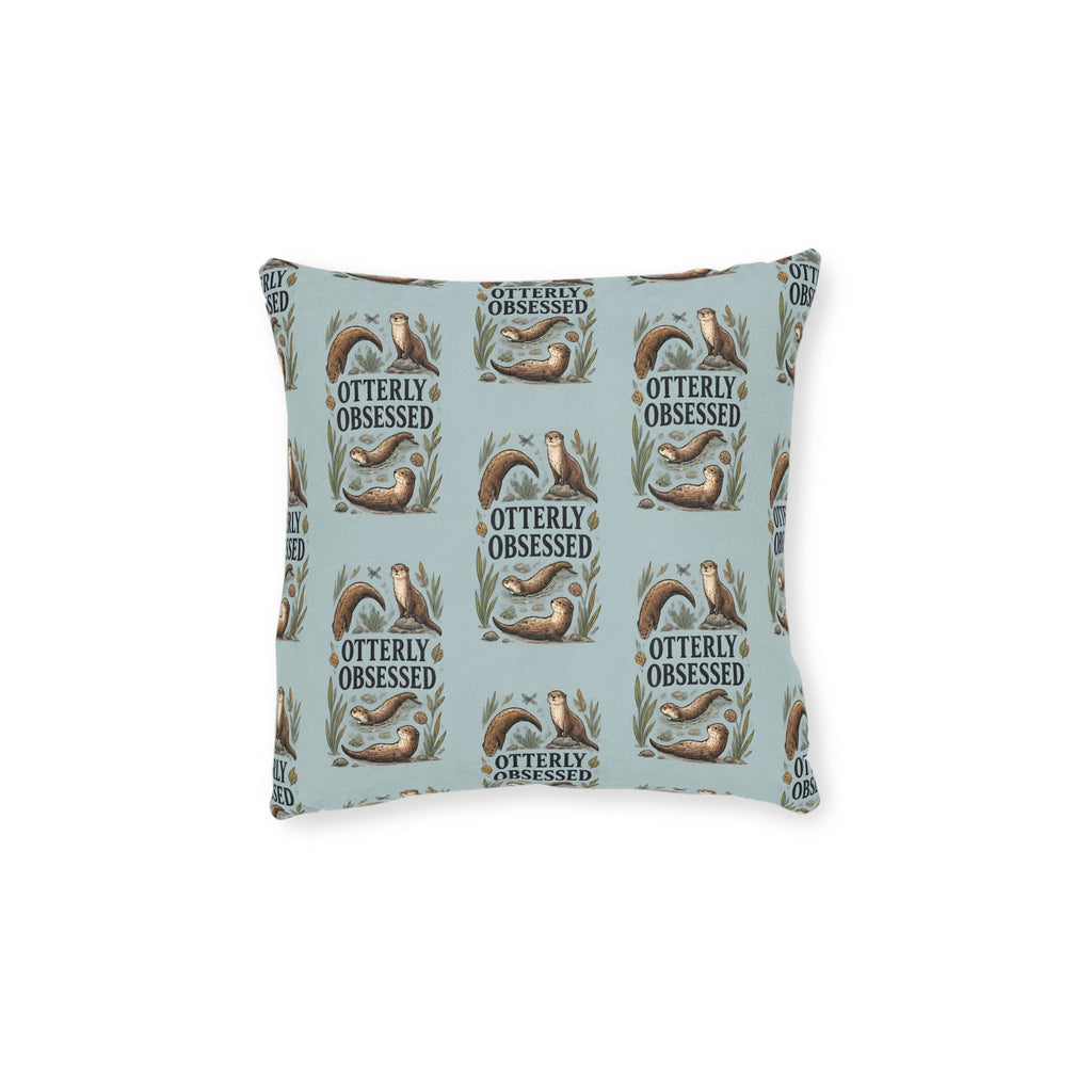 Square Cushion - Otterly Obsessed