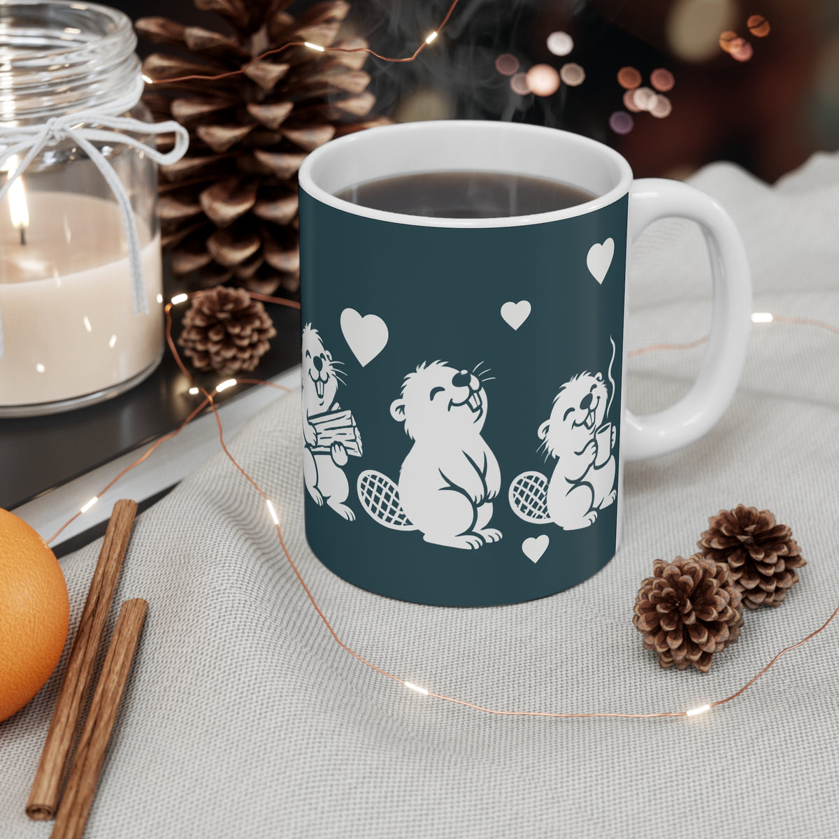 Ceramic Mug - Beaver Fun
