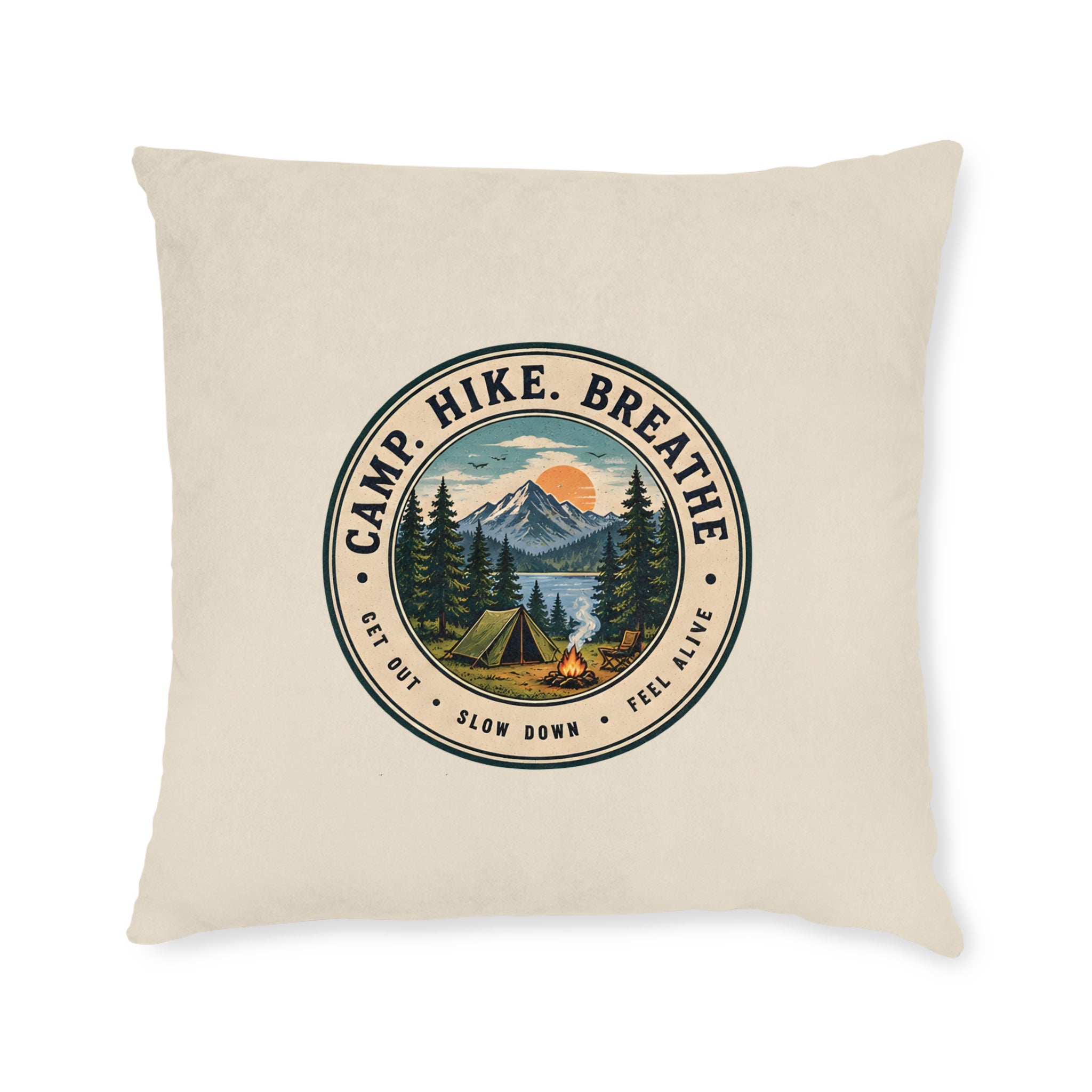 Square Cushion – Camp. Hike. Breathe. | Camping & Hiking Cushion