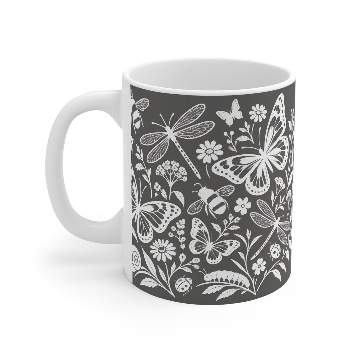 Ceramic Mug - Insects