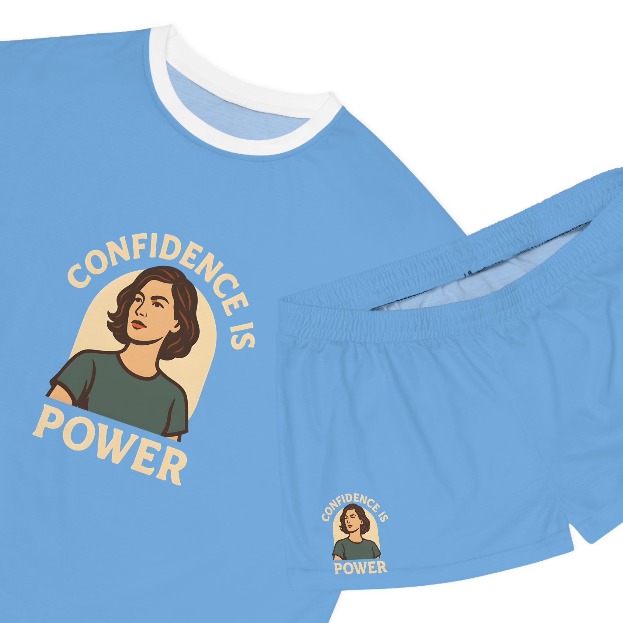 Women's Pyjama - Confidence is Power Print Set