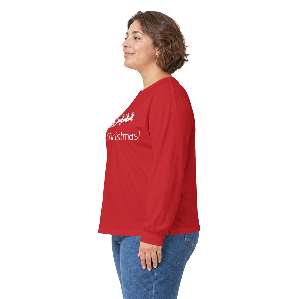 Unisex Long Sleeve T-Shirt - Merry Christmas