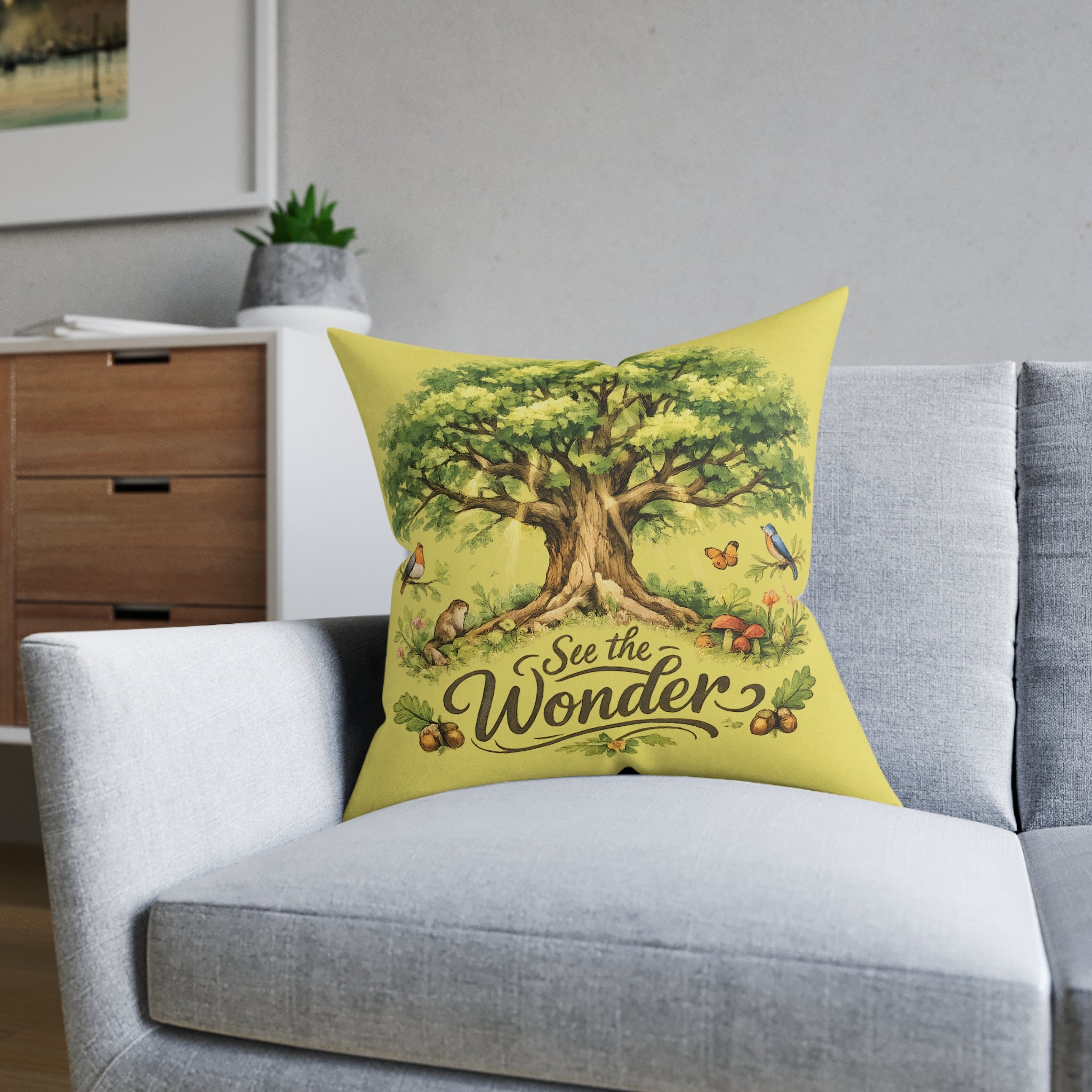 Square Cushion - See the Wonder