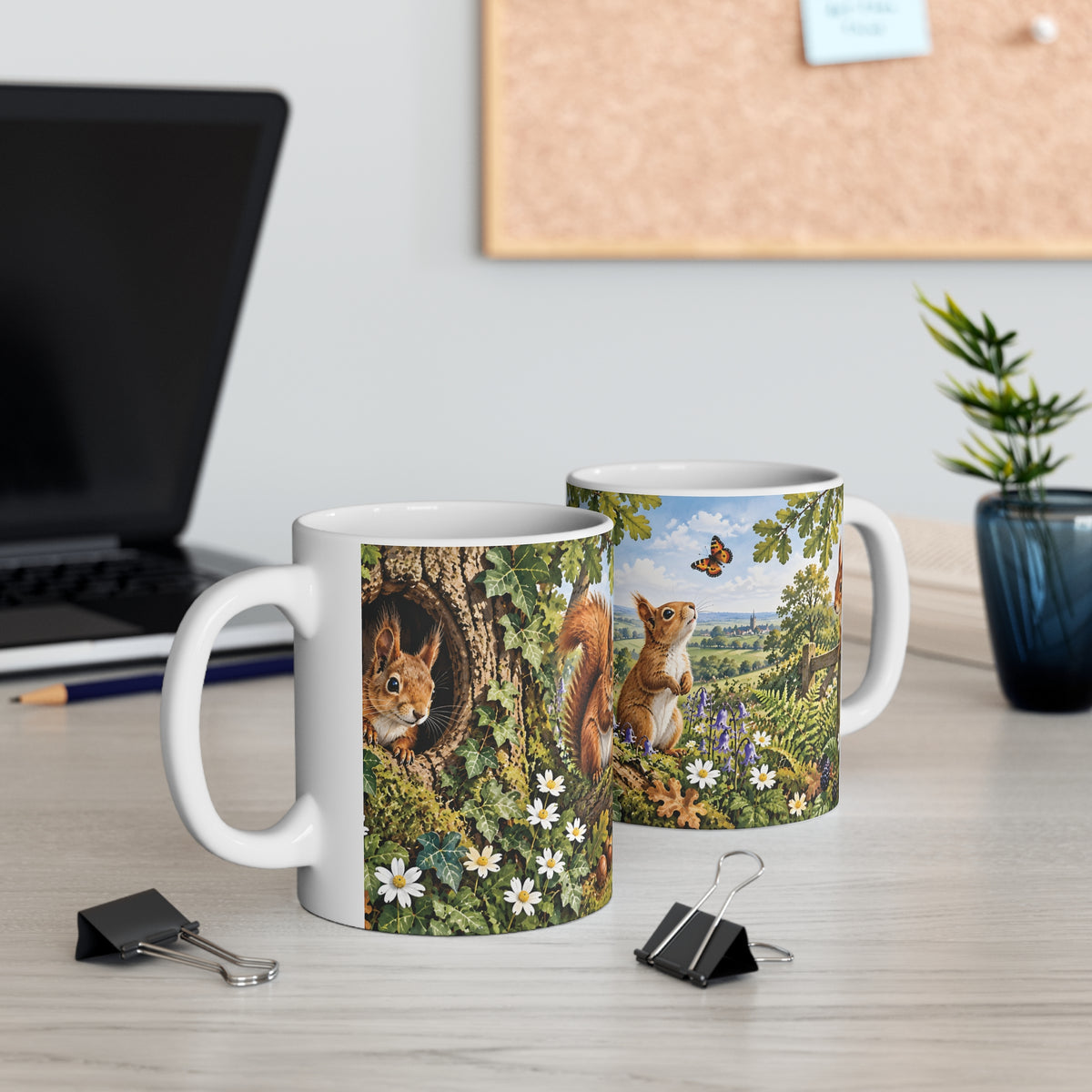 Ceramic Mug - Woodland Squirrel
