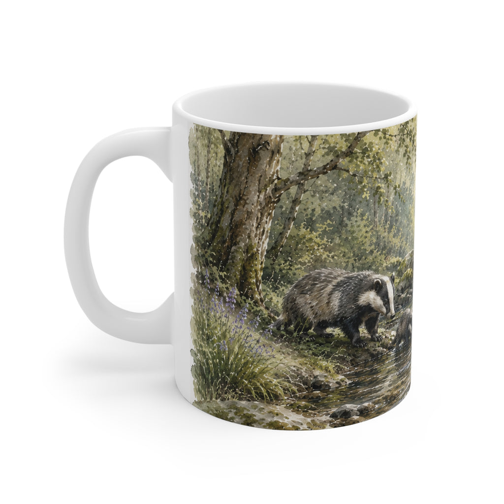 Ceramic Mug - Woodland - Badger