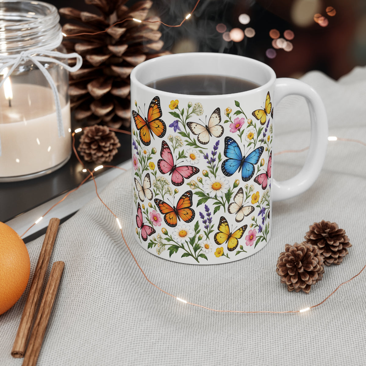 Ceramic Mug - Butterflies