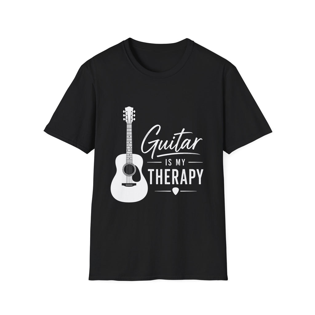 Unisex T-Shirt – Guitar Is My Therapy | Music & Guitar Tee