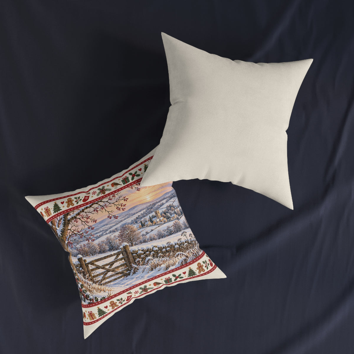 Square Cushion - Winter