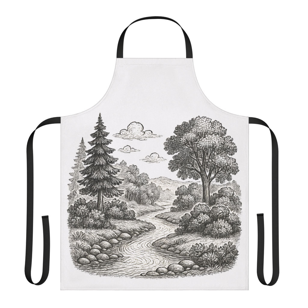 Kitchen Apron - River - Nature Design