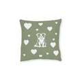 Square Cushion - Border Collie Ball Fun