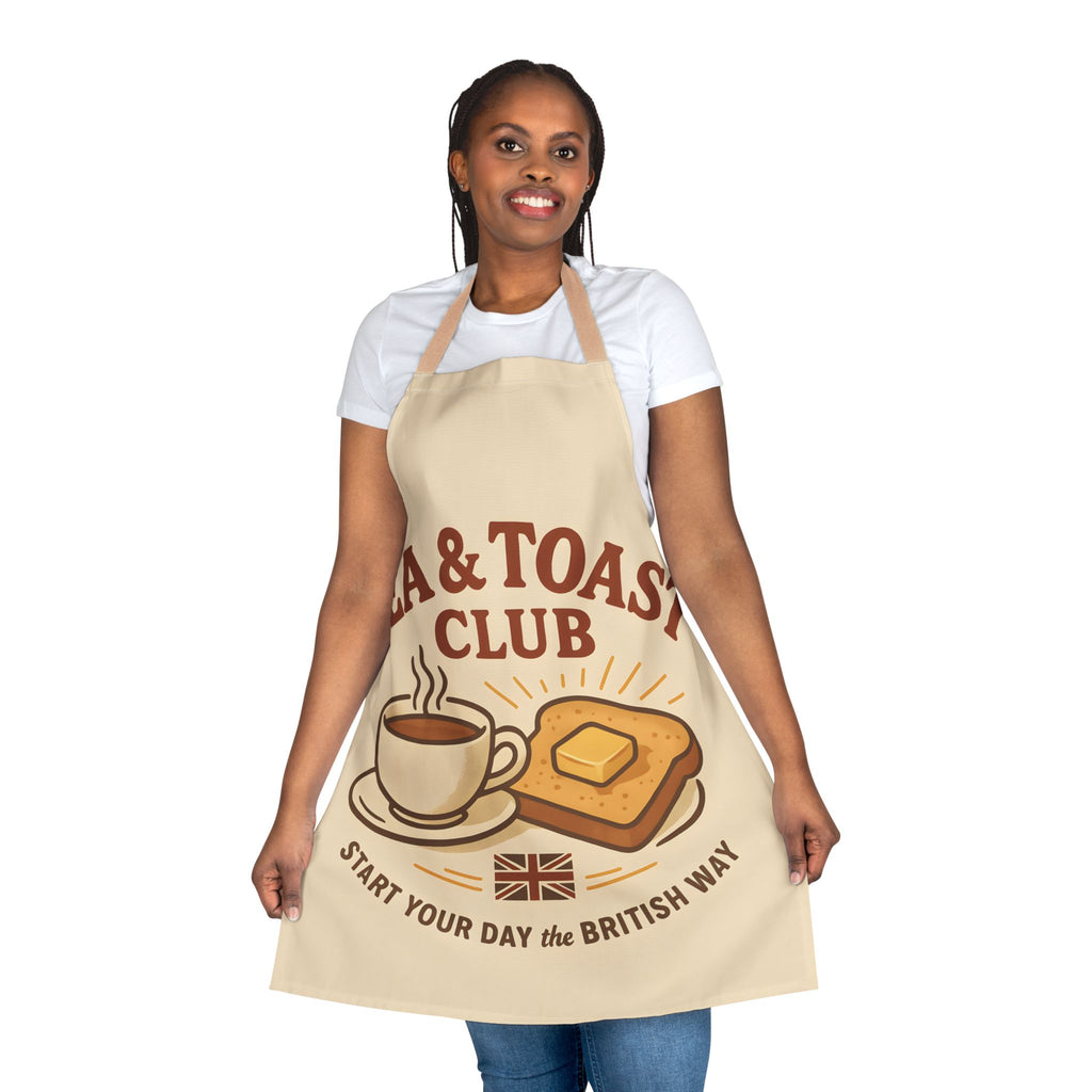 Kitchen Apron - Tea & Toast Design