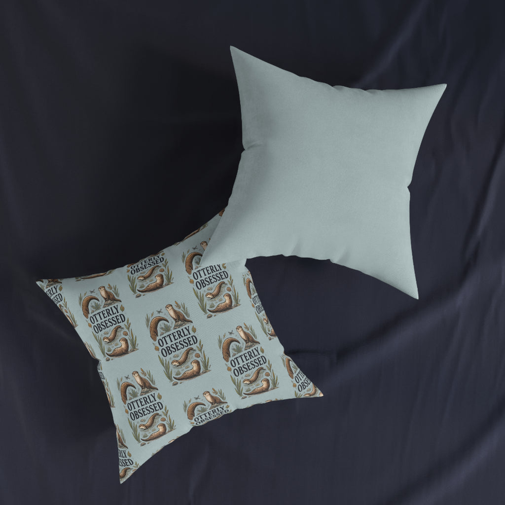 Square Cushion - Otterly Obsessed