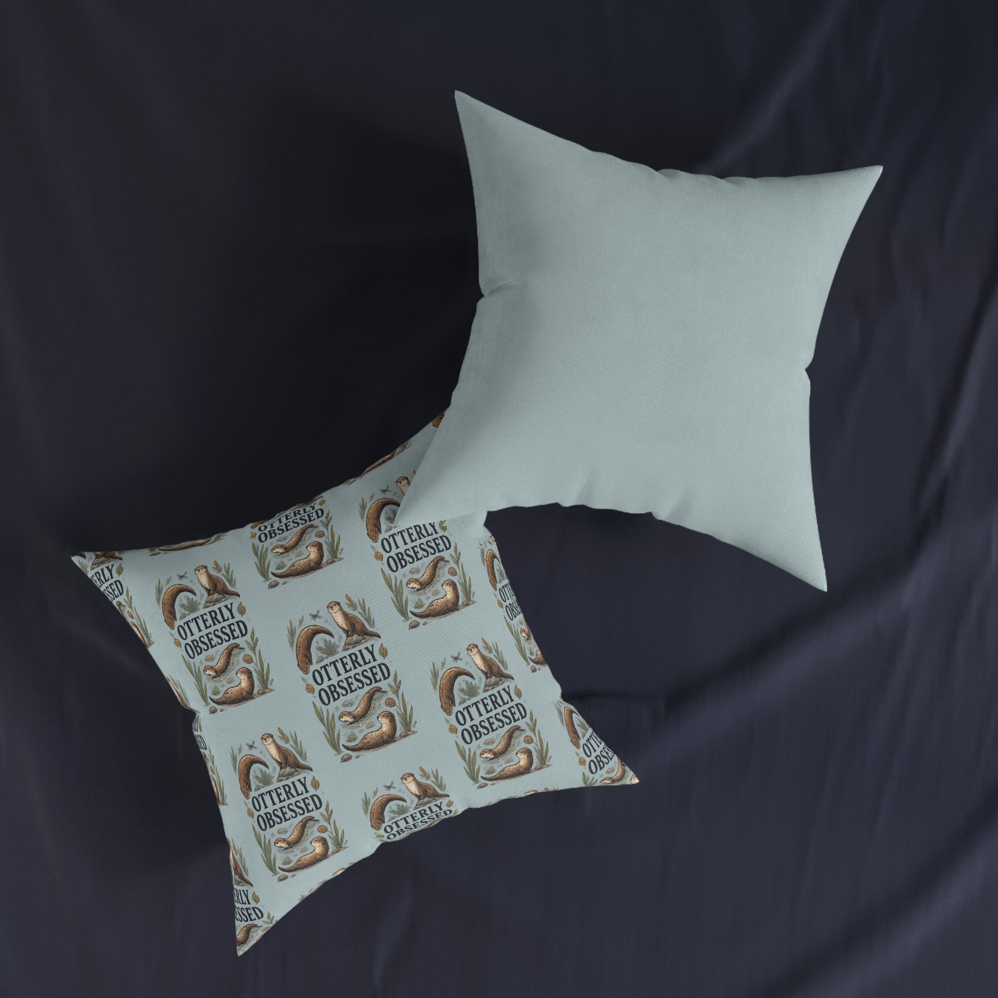 Square Cushion - Otterly Obsessed