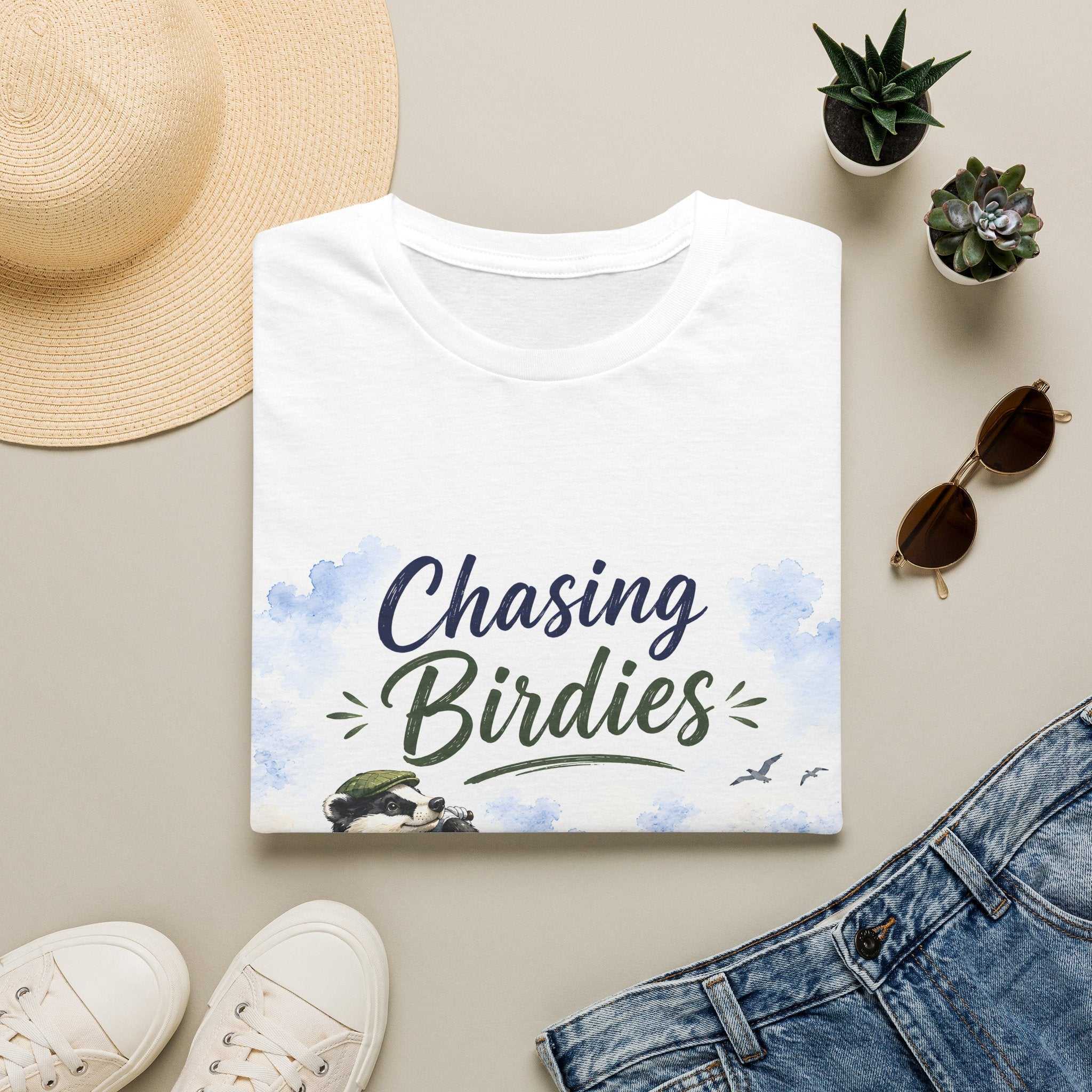 Unisex T-Shirt – Chasing Birdies | Funny Golf Graphic Tee