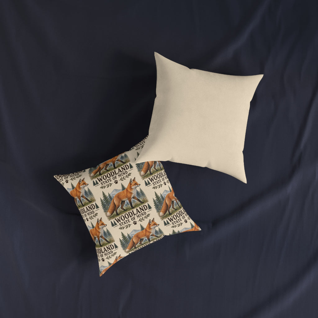 Square Cushion – Woodland State of Mind | Woodland & Nature Cushion