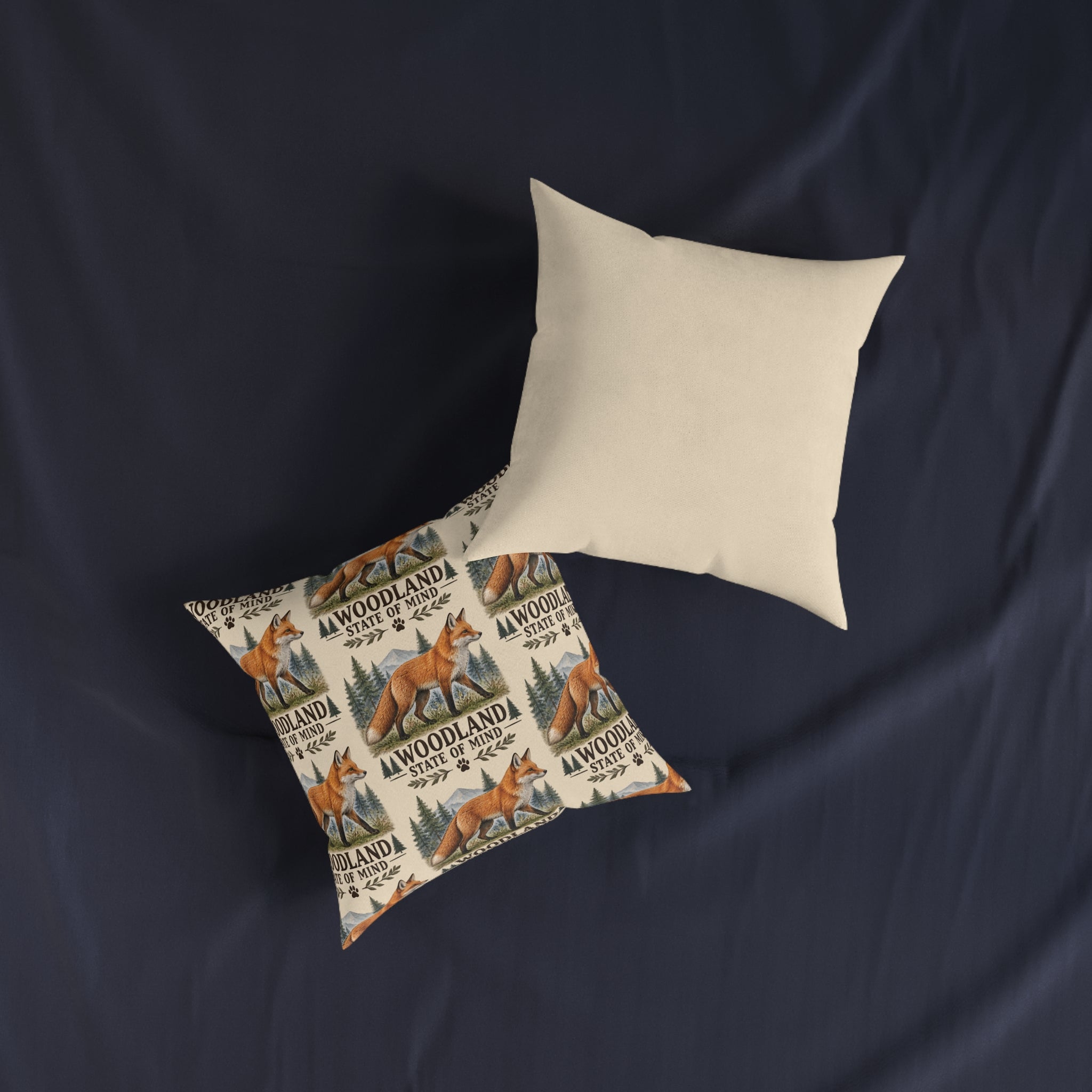 Square Cushion – Woodland State of Mind | Woodland & Nature Cushion