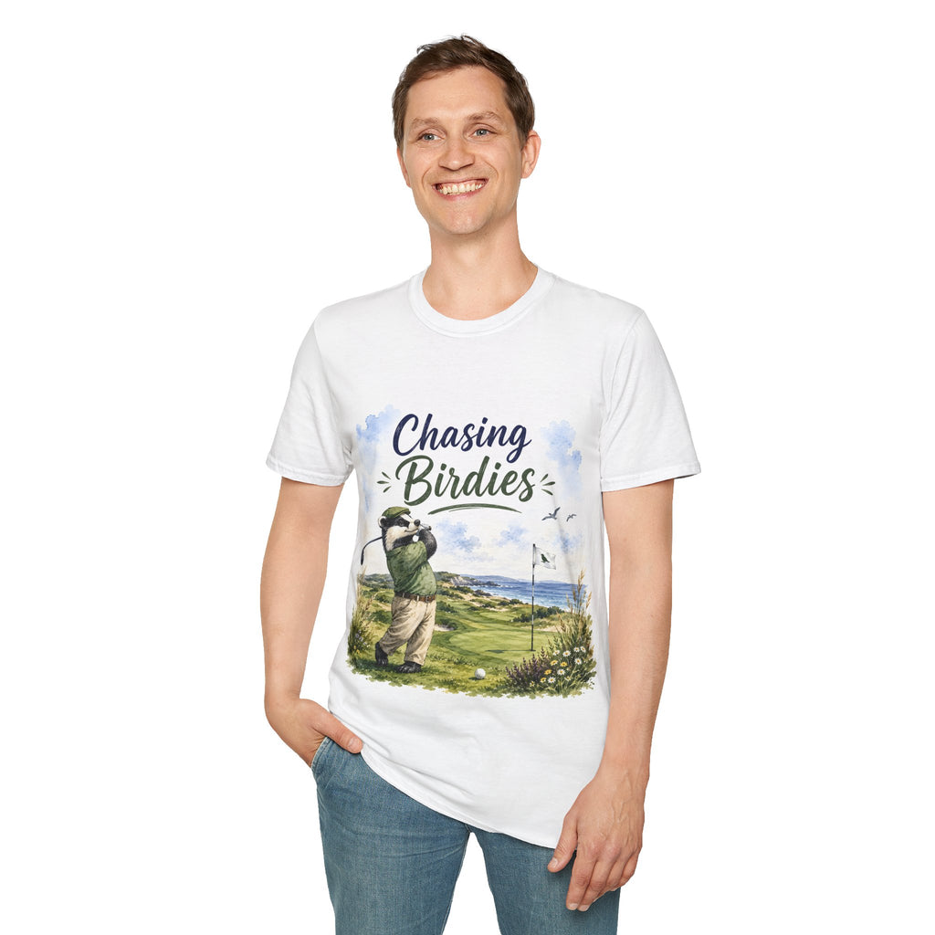 Unisex T-Shirt – Chasing Birdies | Funny Golf Graphic Tee