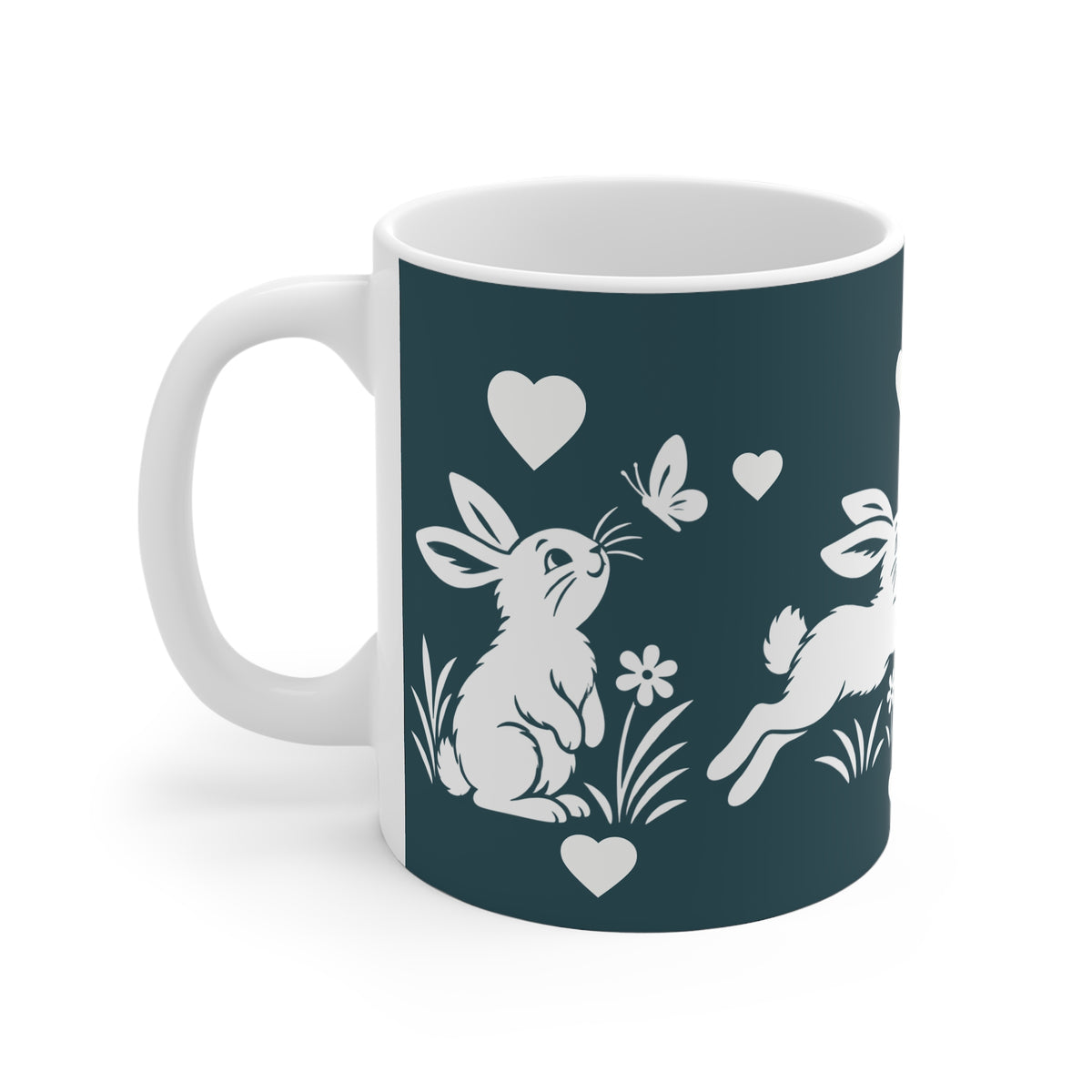 Ceramic Mug - Rabbit Fun