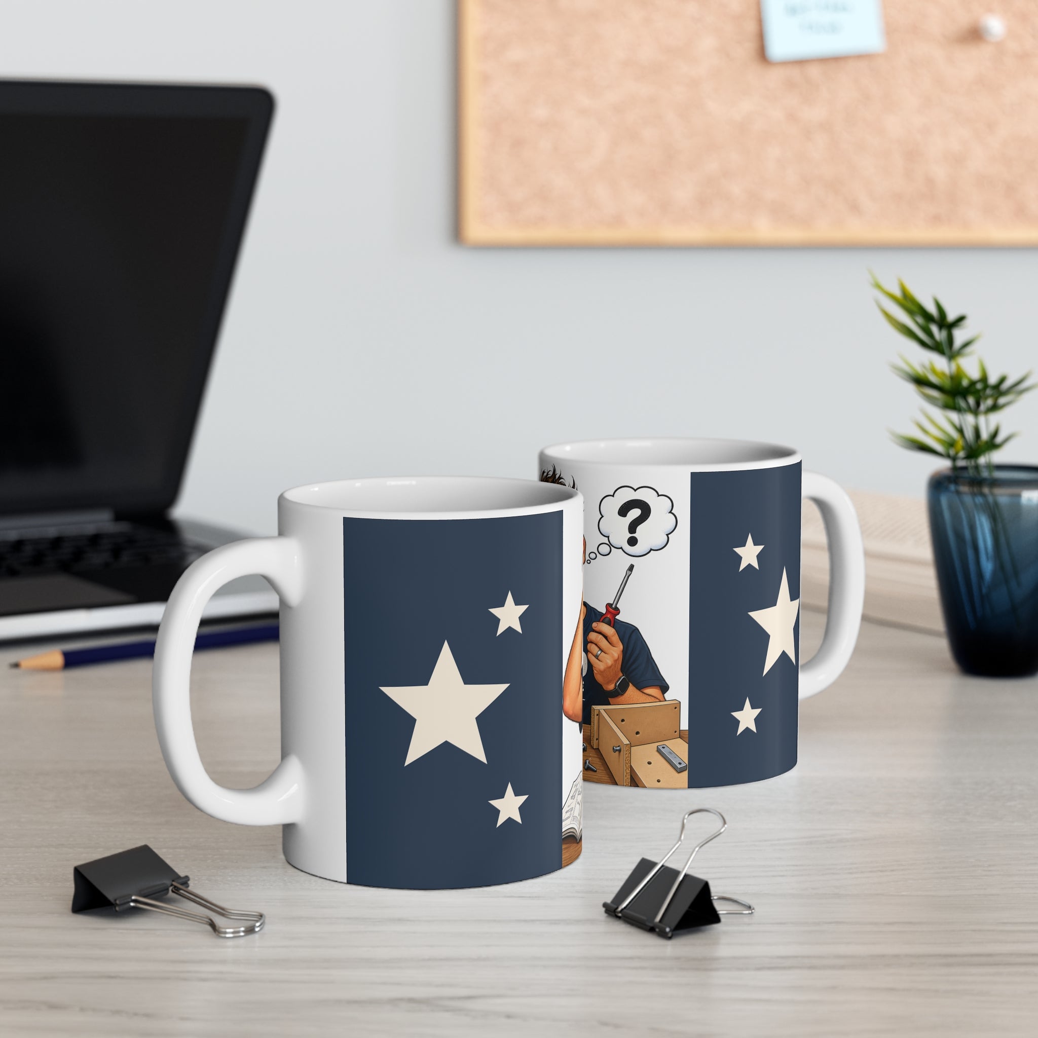 Dad Ceramic Mug - I'll Figure it Out... Maybe.