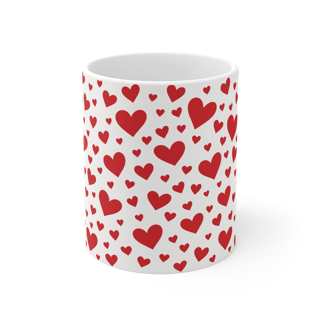 Ceramic Mug - Hearts