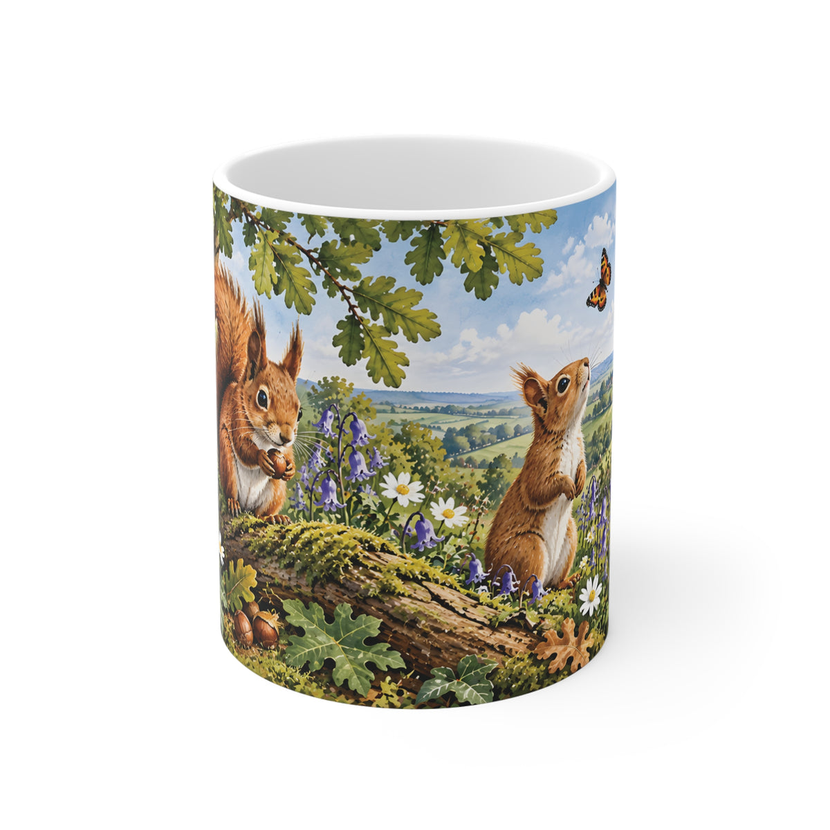 Ceramic Mug - Woodland Squirrel
