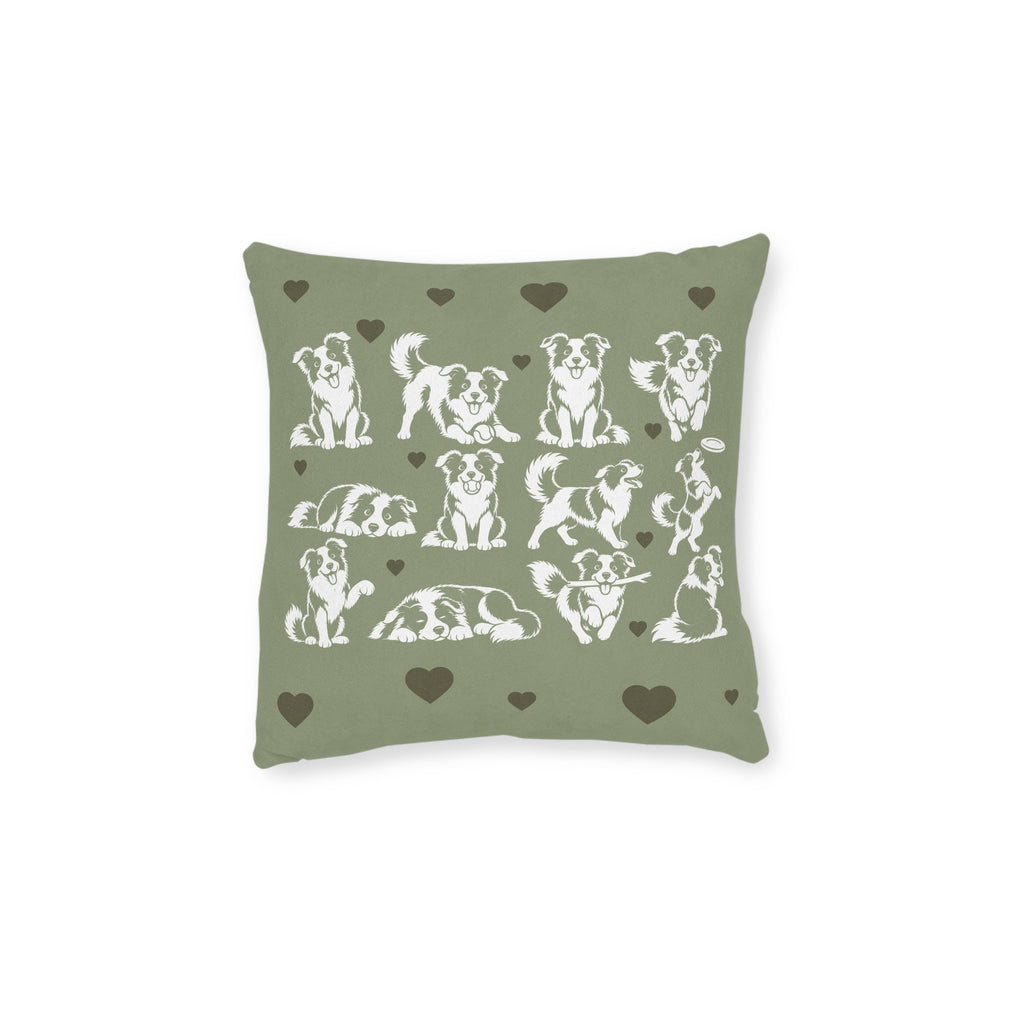 Square Cushion - Border Collie Fun
