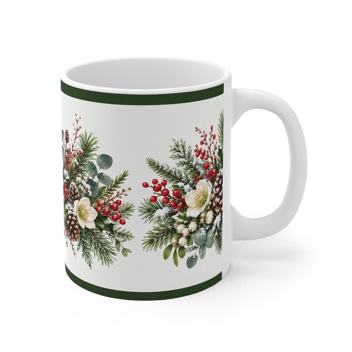 Ceramic Mug - Winter Berries Mug