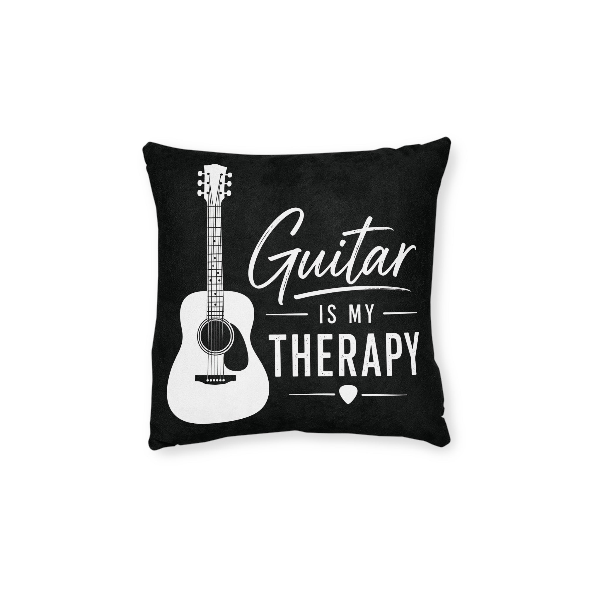 Square Cushion - Guitar Is My Therapy
