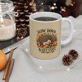 Ceramic Mug – Slow Down & Get Cosy | Cosy Lifestyle Mug