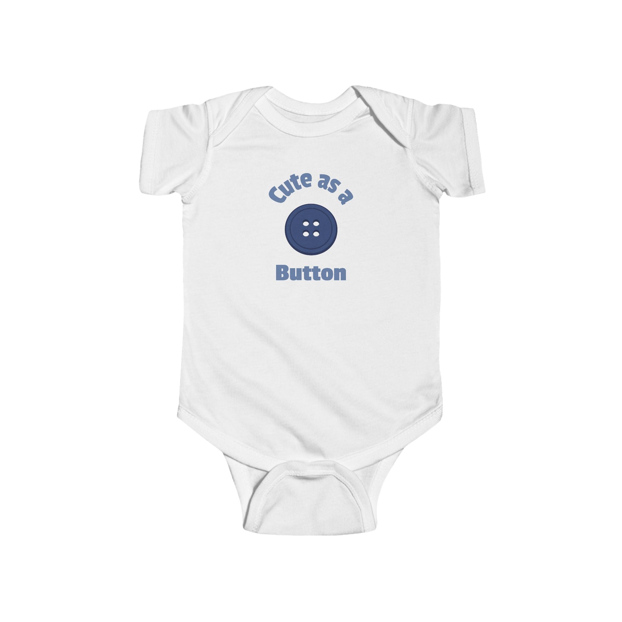 Babygrow - Cute as a Button - Fun Design