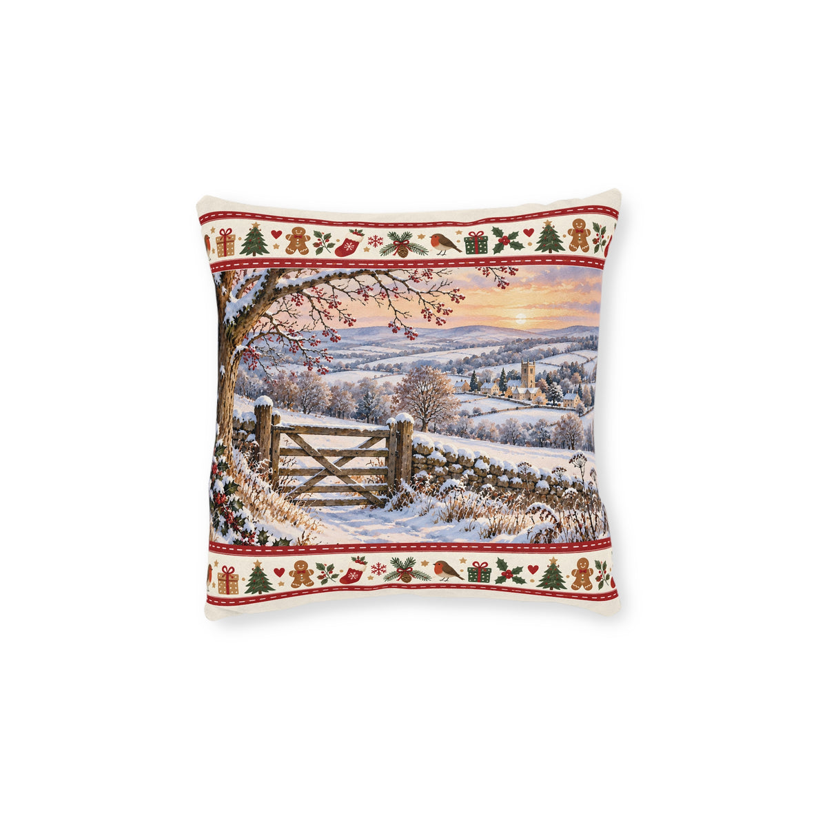 Square Cushion - Winter