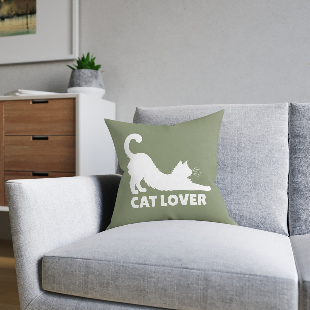 Square Cushion - Cat Lover