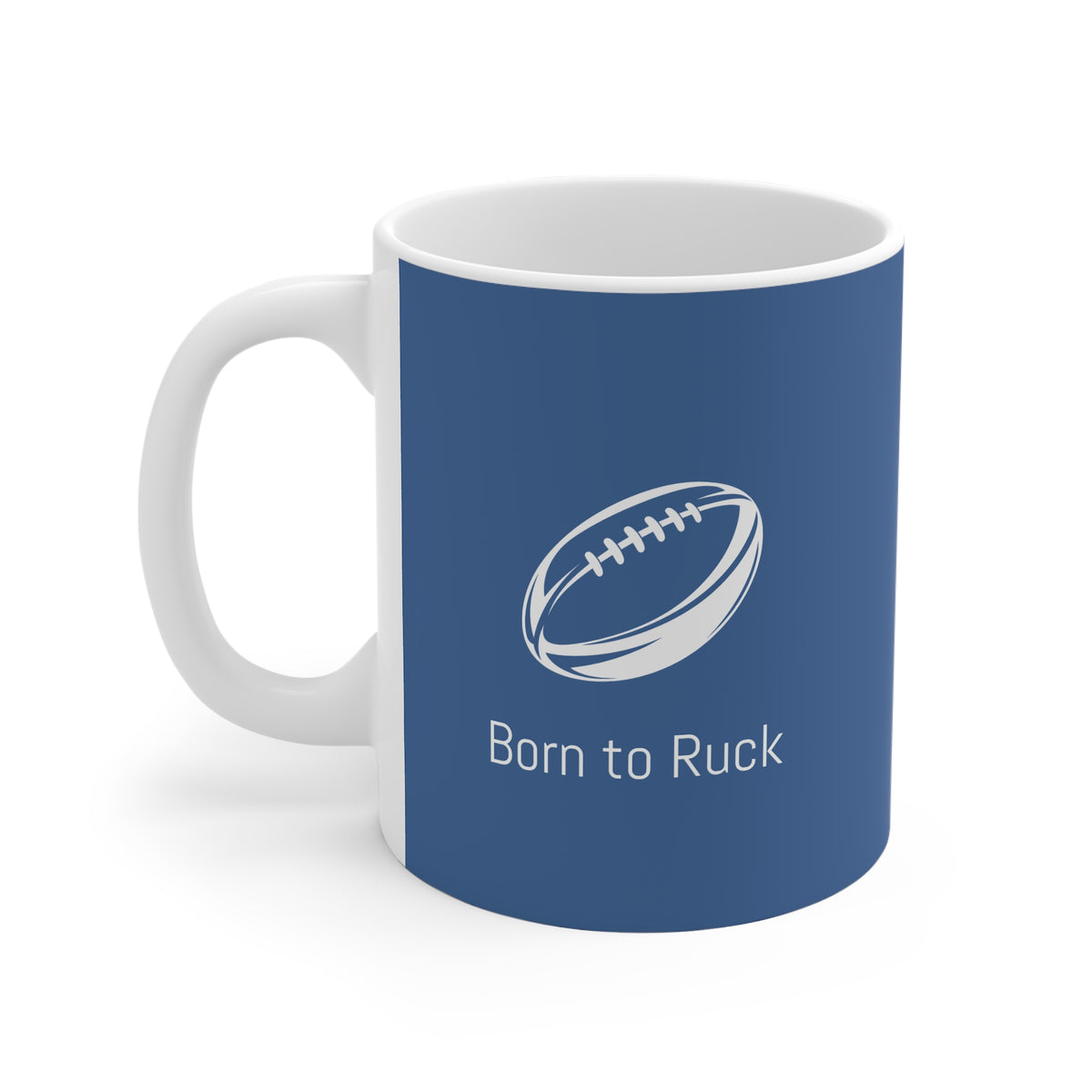 Ceramic Mug - Born to Ruck