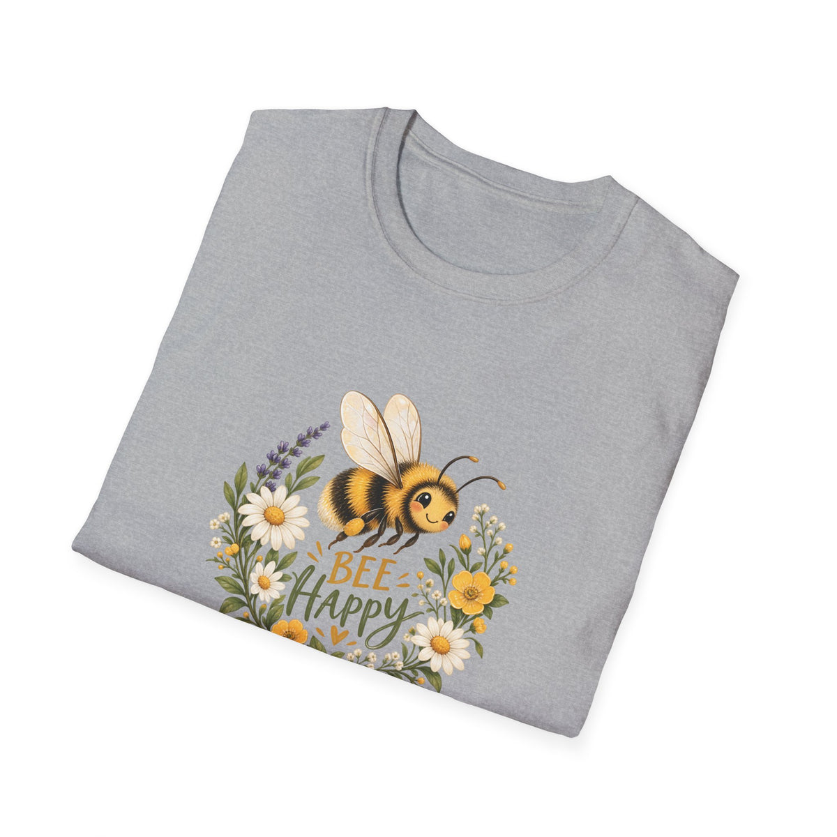 Unisex T-Shirt – Bee Happy | Crest